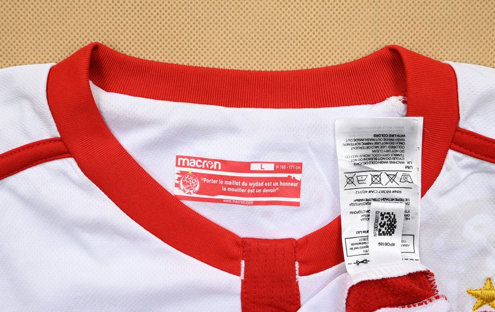 2018-19 WYDAD CASABLANCA SHIRT L. BOYS 166cm