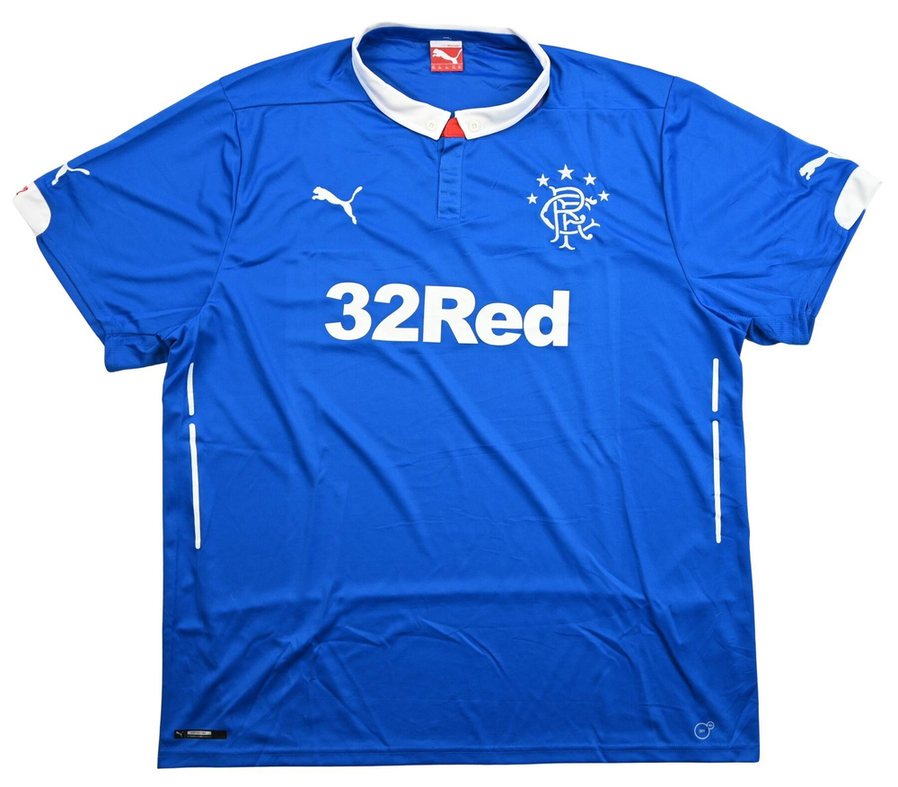 2014-15 GLASGOW RANGERS SHIRT 3XL