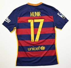 2015-16 FC BARCELONA *MUNIR* KOSZULKA M