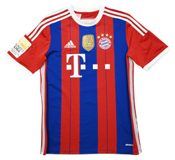 2014-15 BAYERN MUNCHEN *PIZARRO* SHIRT XL. BOYS