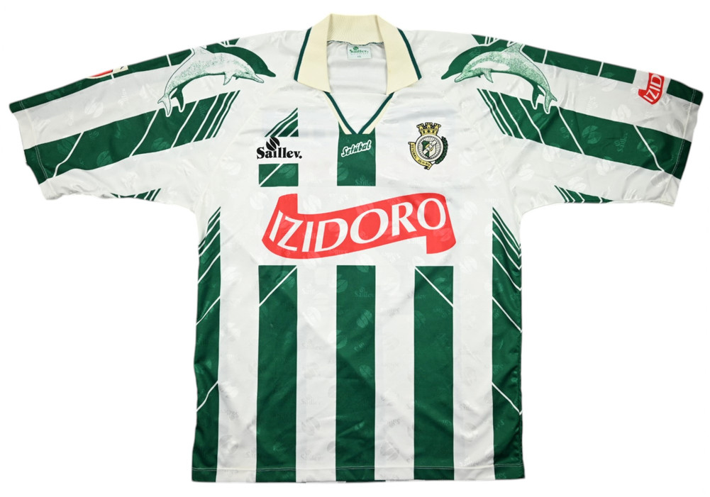 1999-00 VITORIA DE SETUBAL *SERGIO JORGE* KOSZULKA XXL