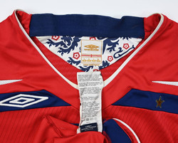 2008-10 ENGLAND SHIRT L