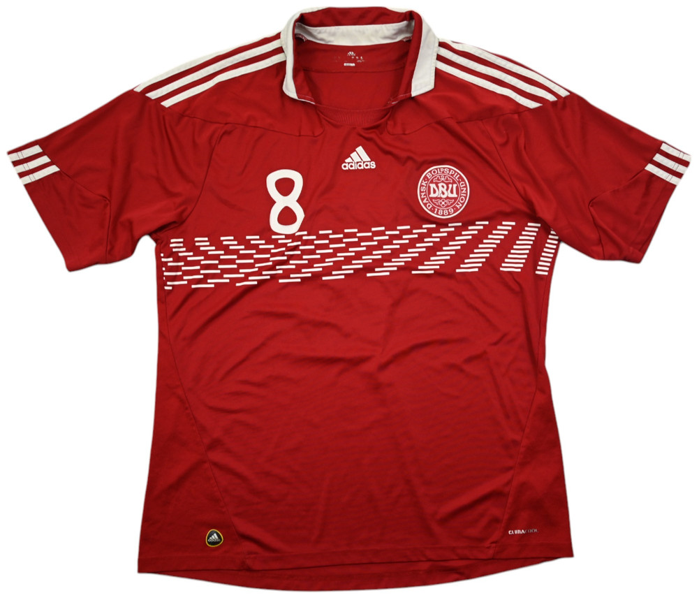 2010-11 DENMARK *BENDTNER* SHIRT XXL
