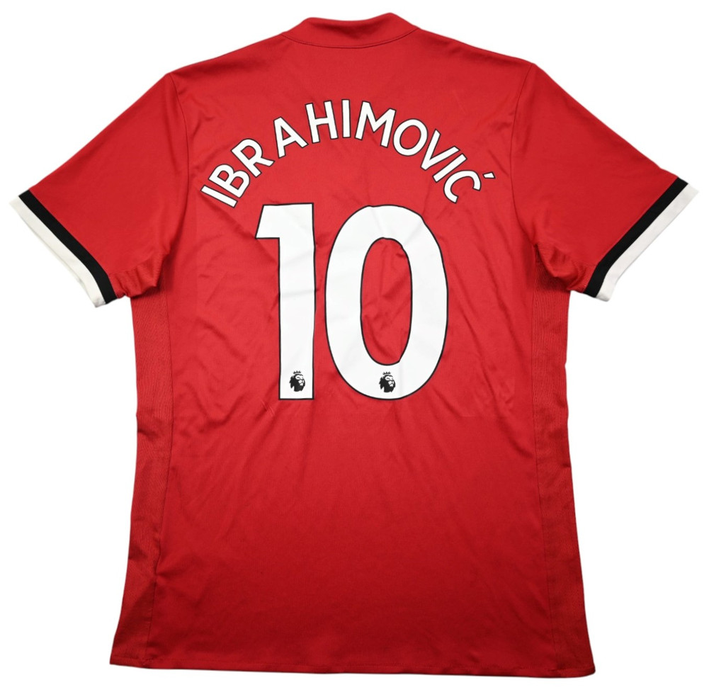 2017-18 MANCHESTER UNITED *IBRAHIMOVIC* SHIRT M