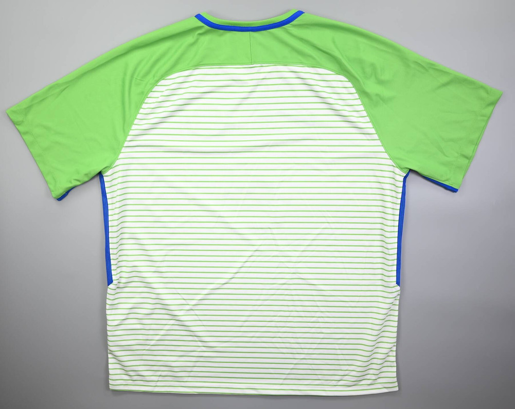 2017-18 VFL WOLFSBURG SHIRT XXL