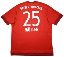 2015-16 BAYERN MUNCHEN *MULLER* SHIRT XL