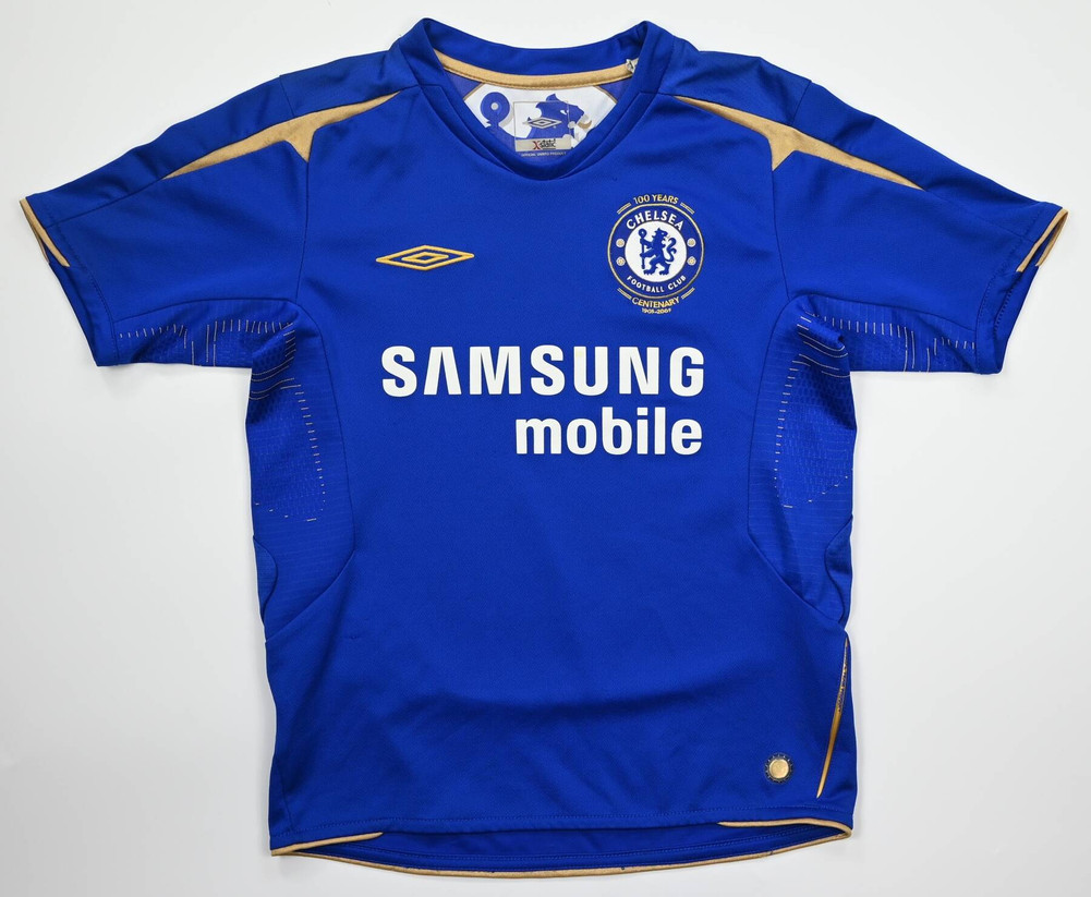 2005-06 CHELSEA LONDON SHIRT M. BOYS