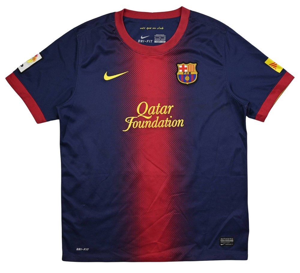 2012-13 FC BARCELONA SHIRT XL. BOYS