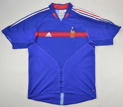 2004-06 FRANCE SHIRT L