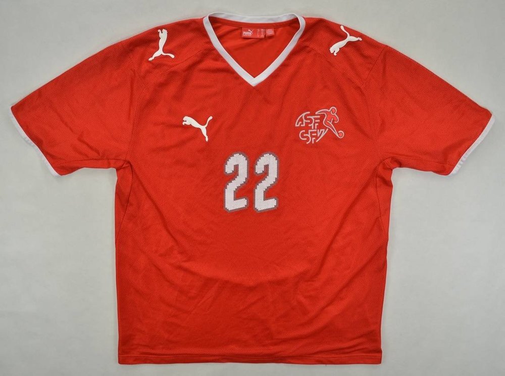 2008-10 SWITZERLAND *VONLANTHEN* SHIRT XL. BOYS