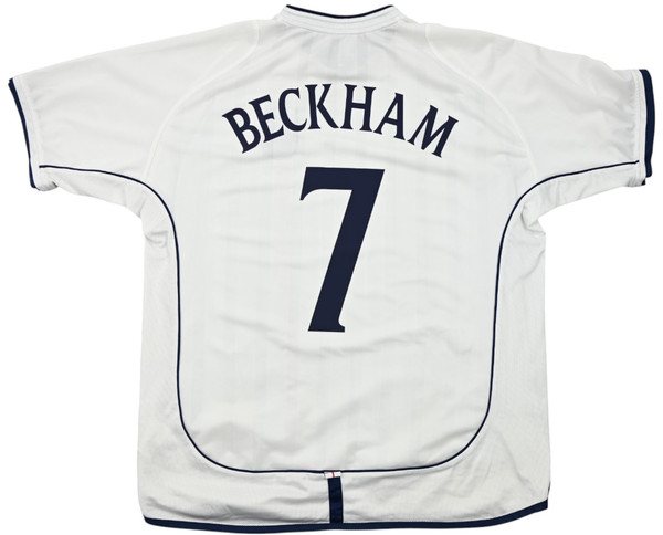 2001-03 ENGLAND *BECKHAM* KOSZULKA XL