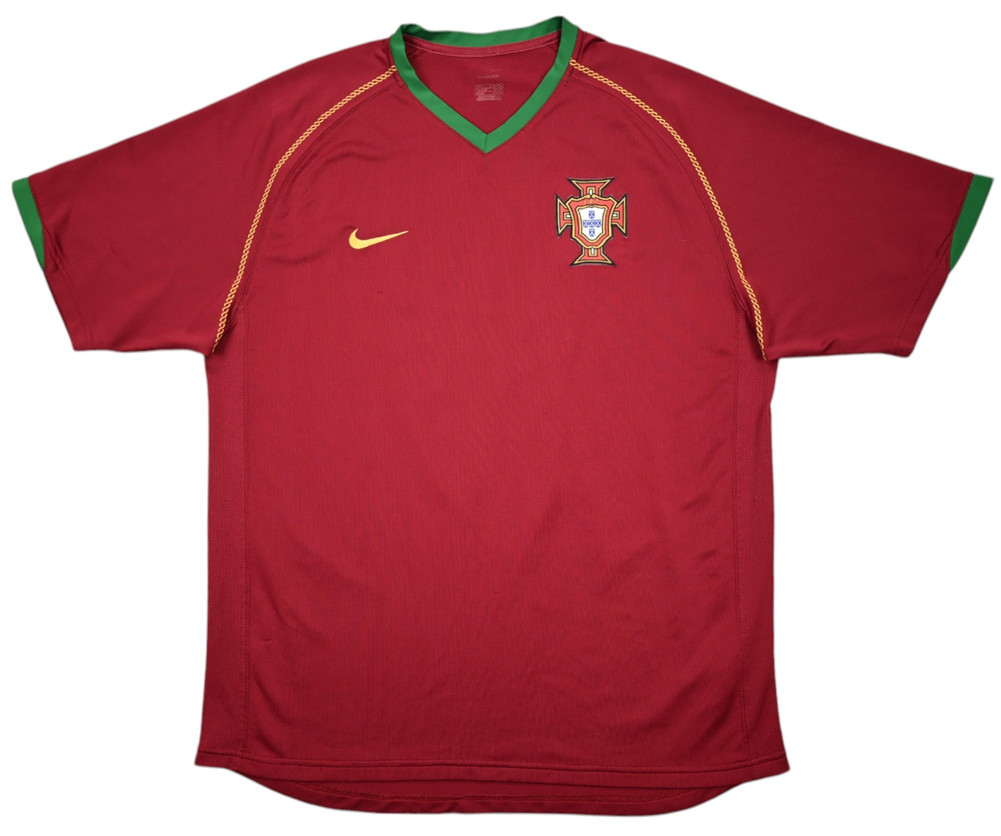2006-08 PORTUGAL *C. RONALDO* SHIRT L