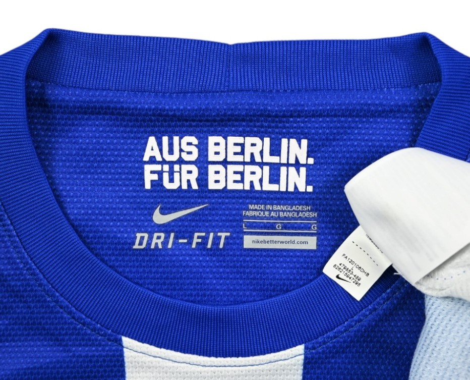 2012-13 HERTHA BSC *LASOGGA* SHIRT L