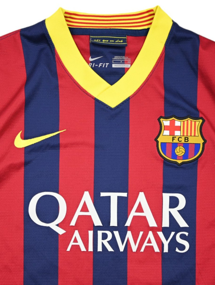 2013-14 FC BARCELONA *MESSI* SHIRT S