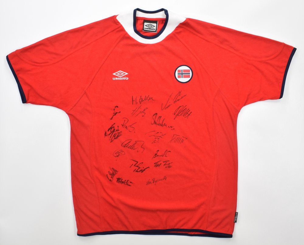 2000-02 NORWAY SHIRT XL