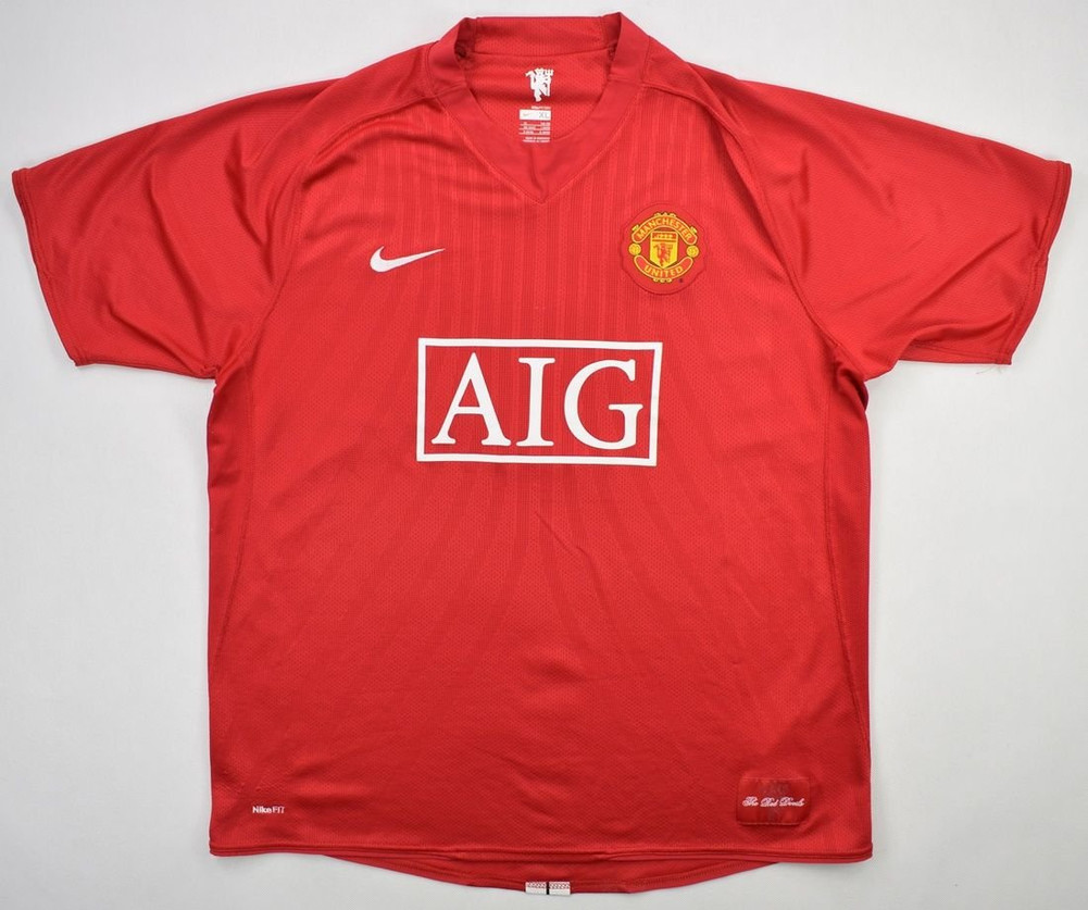 2007-09 MANCHESTER UNITED SHIRT XL