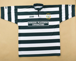 HULL DOCKERS R.L.F.C RUGBY STAG SHIRT L