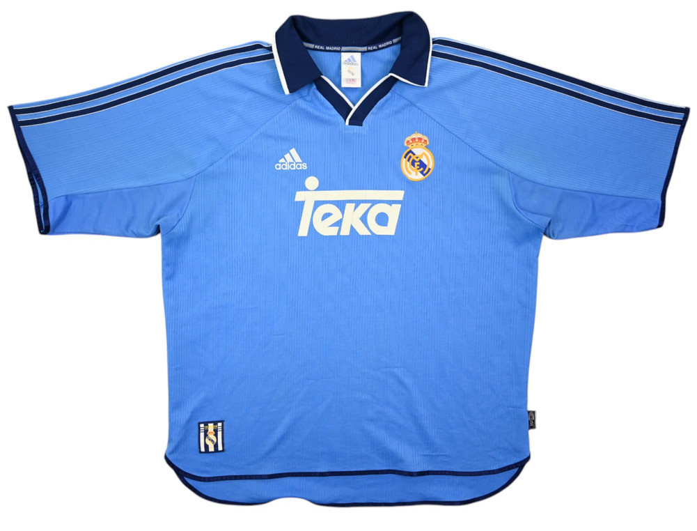1999-00 REAL MADRID SHIRT XL