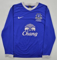 2012-13 EVERTON LONGSLEEVE SHIRT L