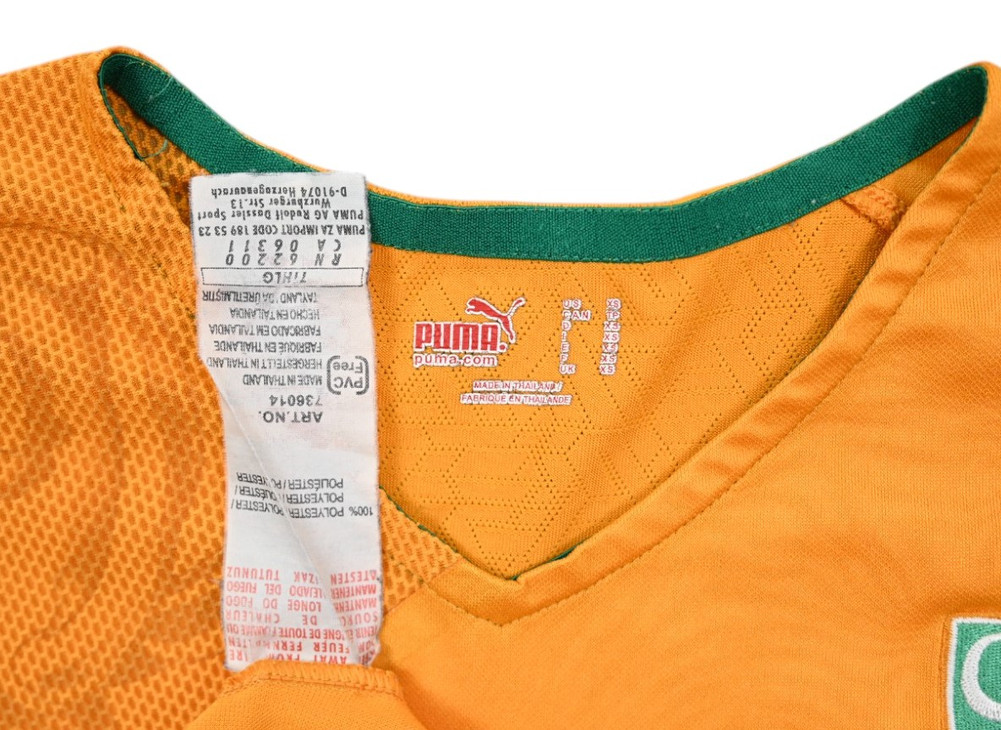 2010-11 IVORY COAST KOSZULKA XS