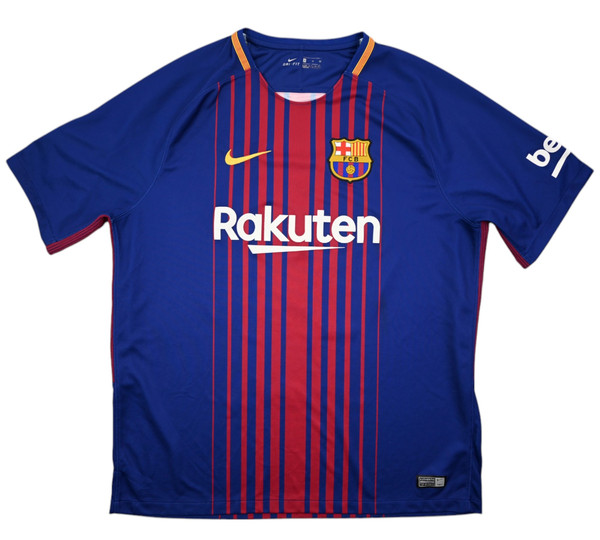 2017-18 BARCELONA *MESSI* SHIRT XL