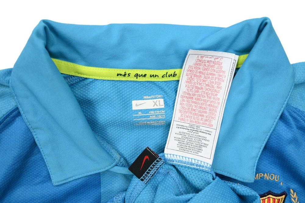 2007-09 FC BARCELONA SHIRT XL. BOYS