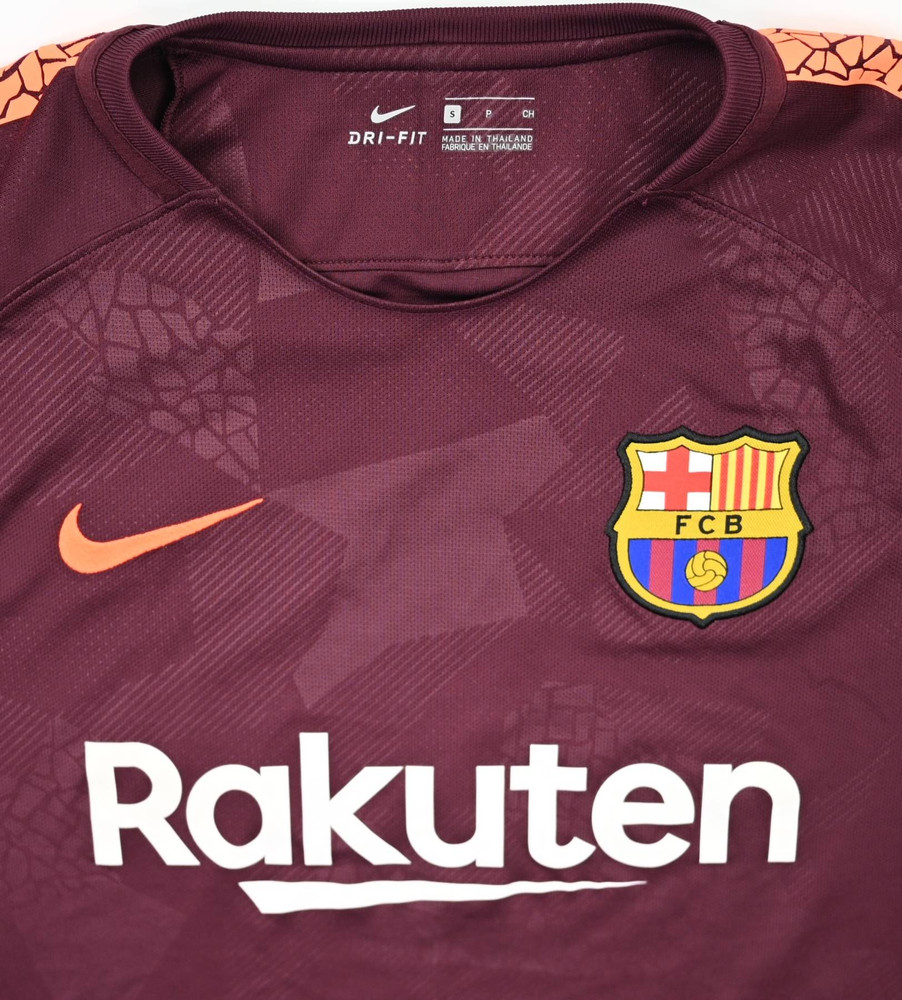 2017-18 FC BARCELONA SHIRT S
