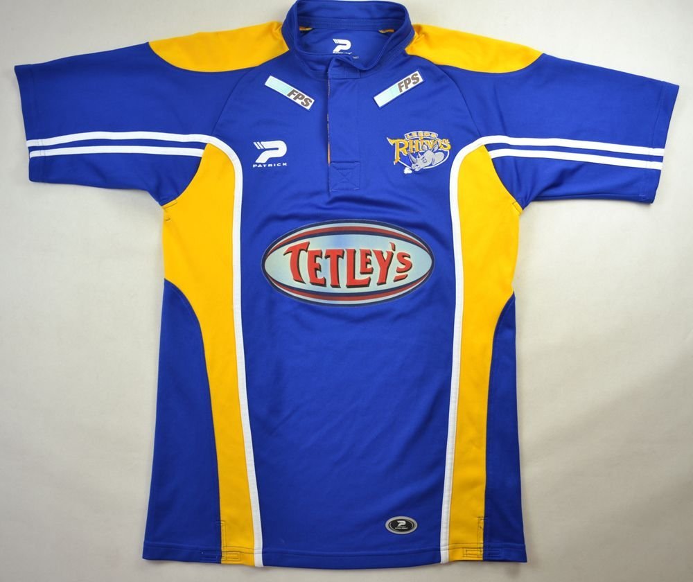 LEEDS RHINOS RUGBY PATRICK SHIRT S