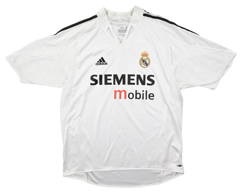 2004-05 REAL MADRID SHIRT L