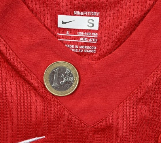 2007-09 MANCHESTER UNITED SHIRT S. BOYS