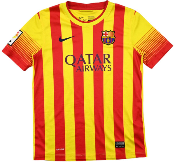 2013-14 FC BARCELONA SHIRT L. BOYS