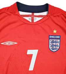 2004-06 ENGLAND *BECKHAM* SHIRT XL