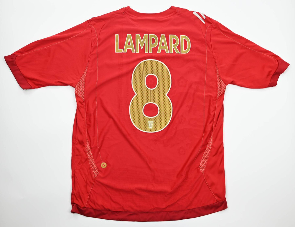 2006-08 ENGLAND *LAMPARD* SHIRT L