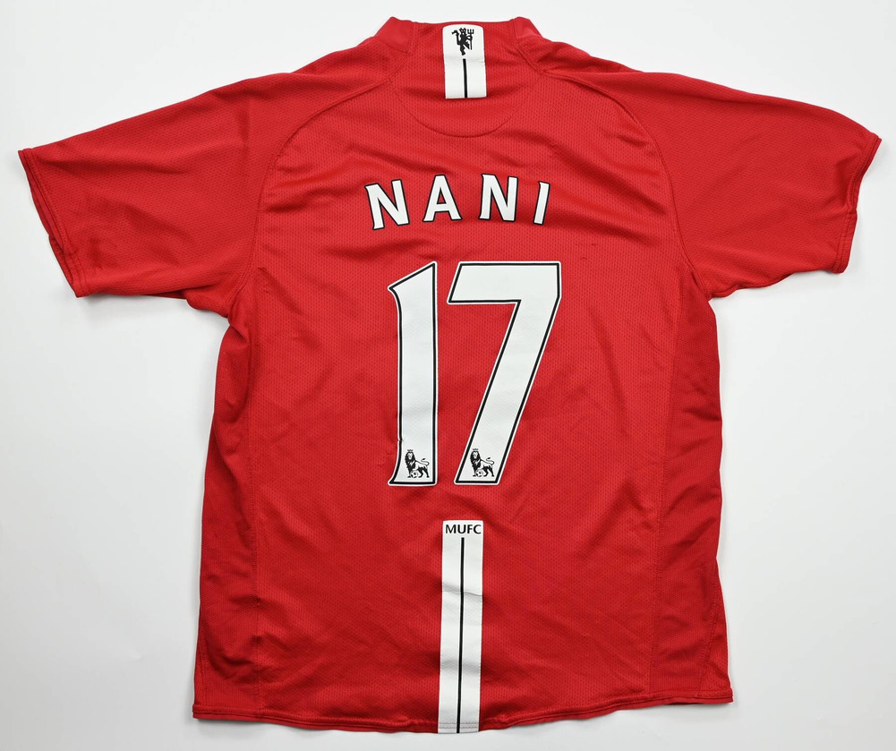2007-09 MANCHESTER UNITED *NANI* KOSZULKA M