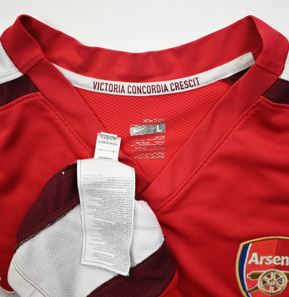 2008-10 ARSENAL LONDON *SILVESTRE* SHIRT L