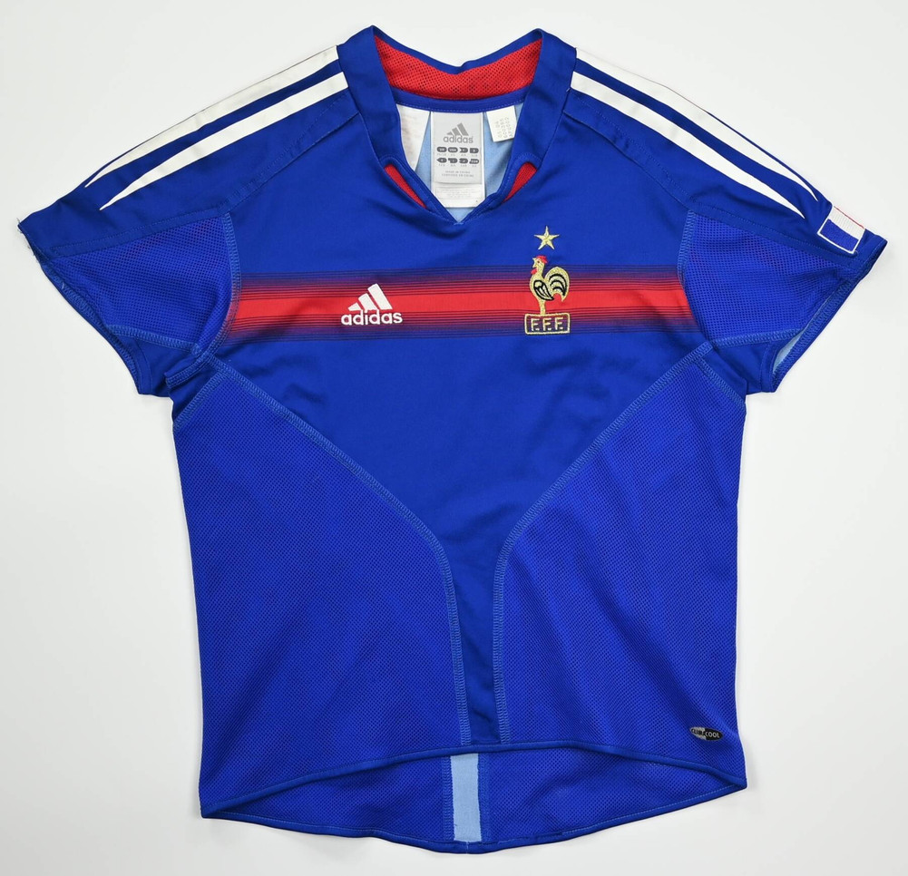 2004-06 FRANCE SHIRT XS. BOYS