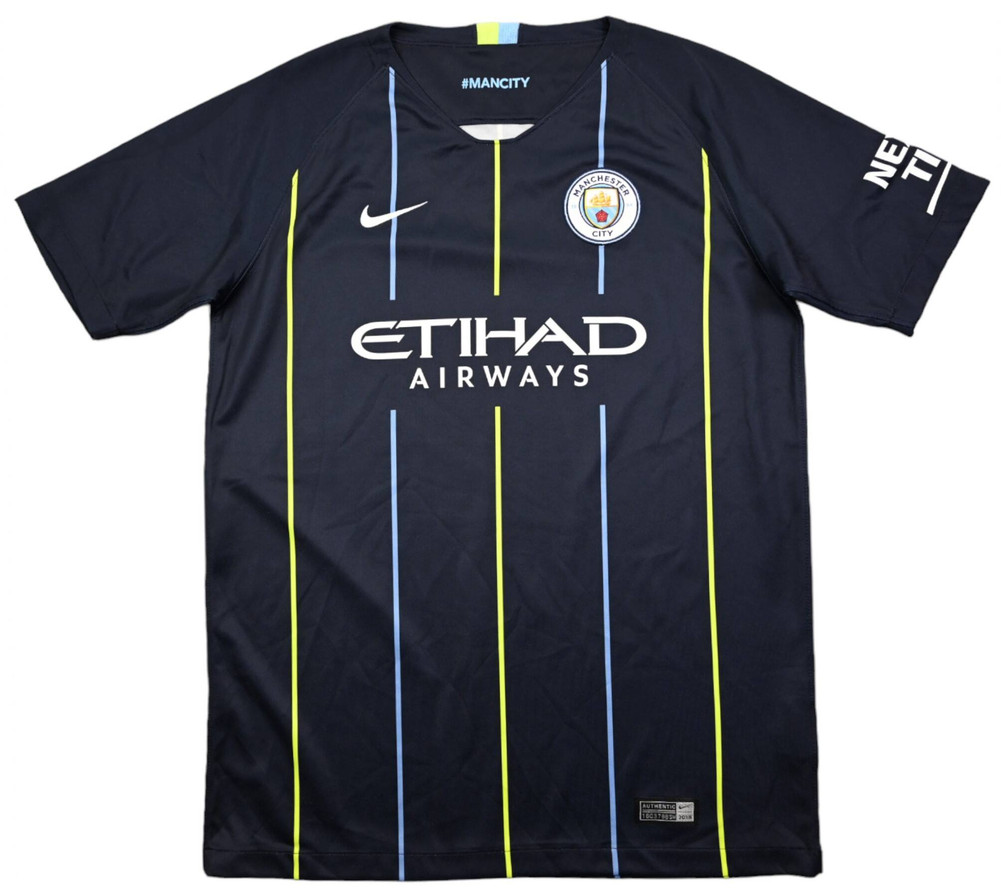 2018-19 MANCHESTER CITY SHIRT XL. BOYS