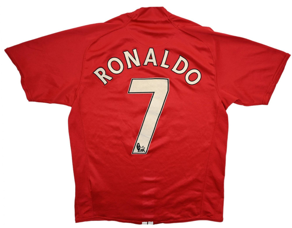 2007-09 MANCHESTER UNITED *RONALDO* SHIRT M