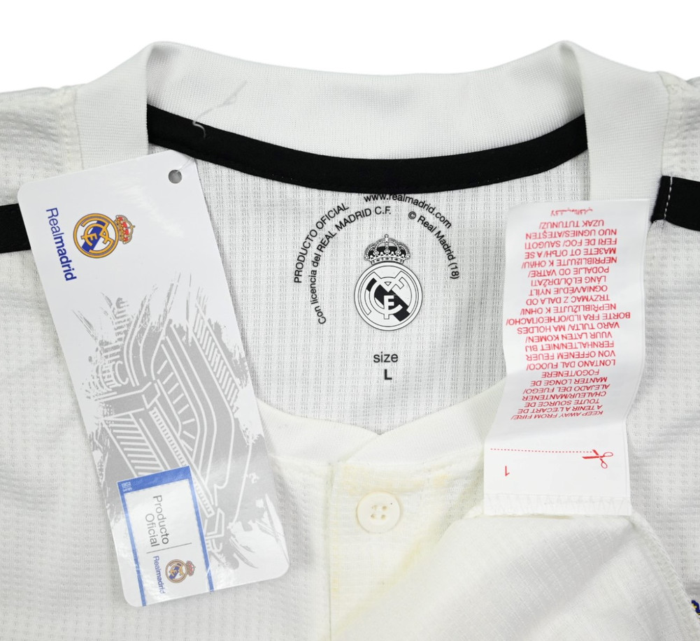 2018-19 REAL MADRID SHIRT L