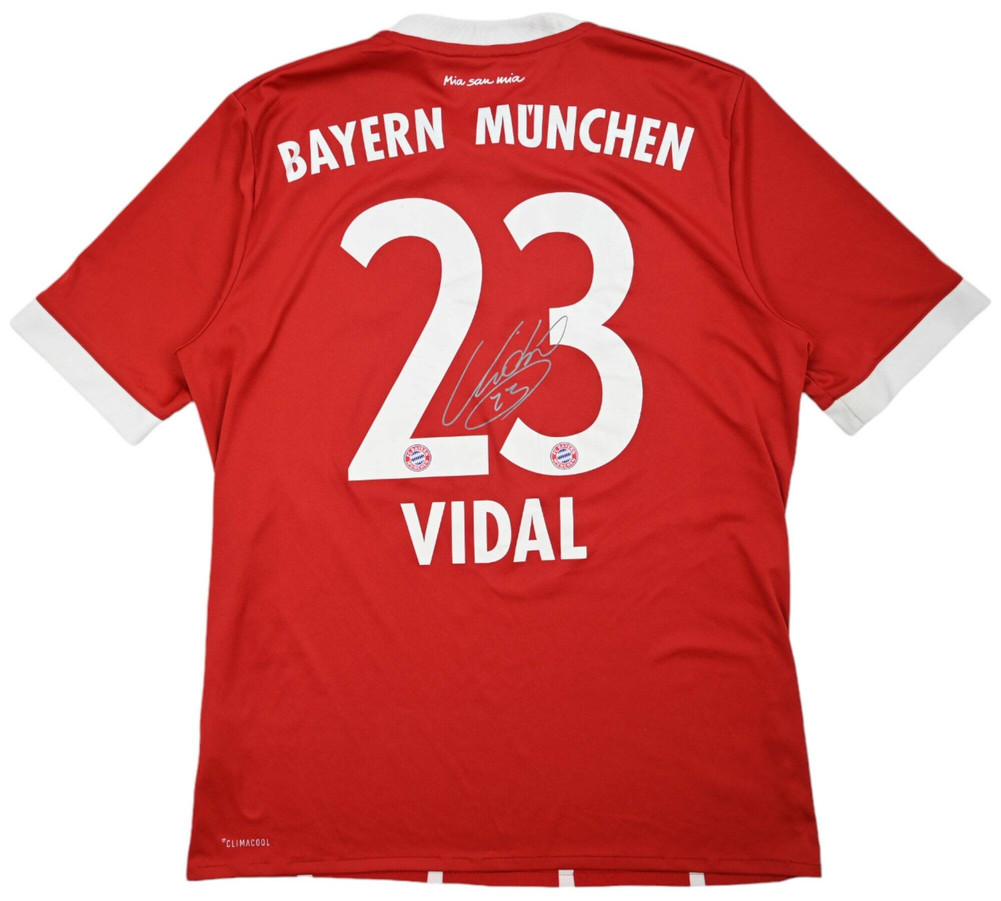2017-18 BAYERN MUNCHEN *VIDAL* KOSZULKA XL. BOYS 