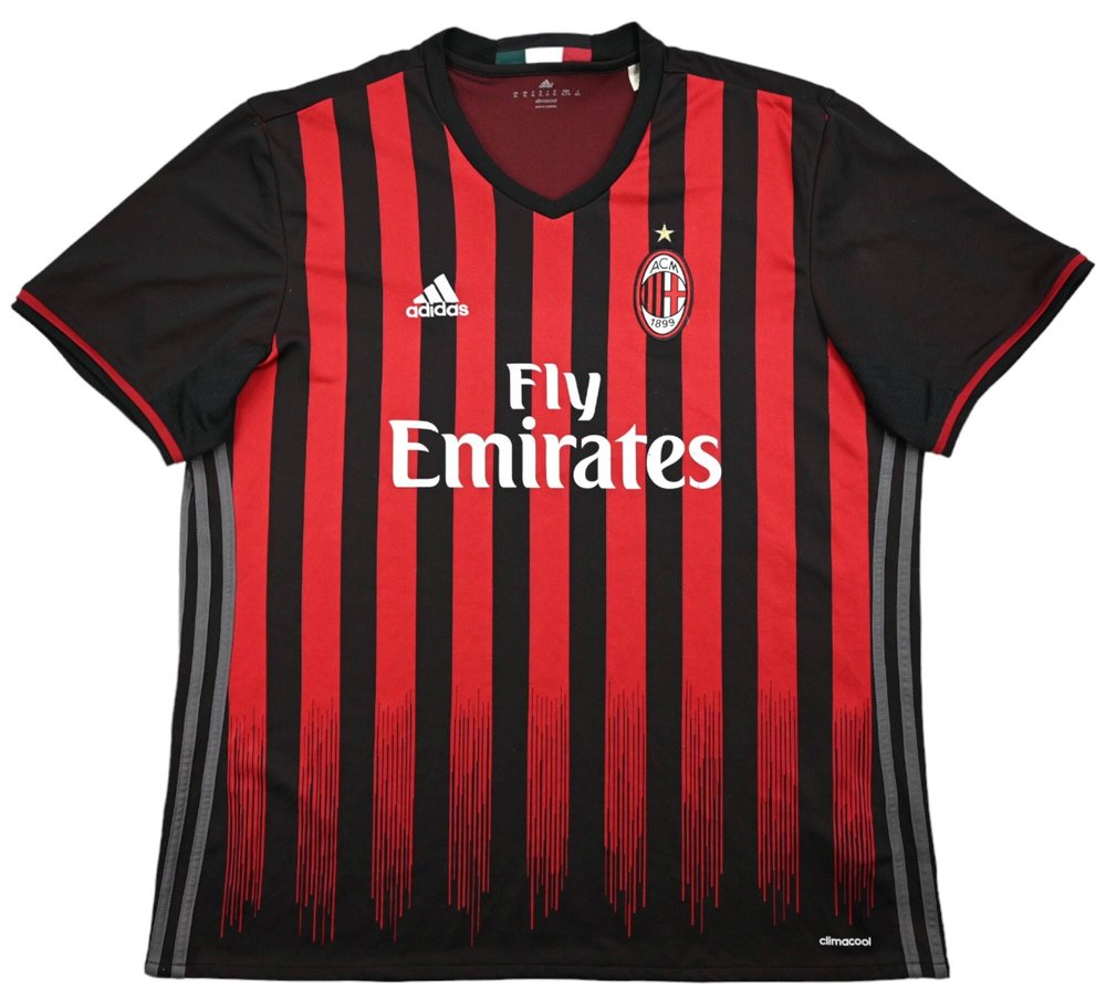 2016-17 AC MILAN SHIRT XL