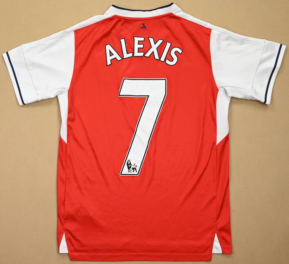 2016-17 ARSENAL LONDON *ALEXIS* SHIRT XL. BOYS