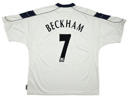 2000-01 MANCHESTER UNITED *BECKHAM* KOSZULKA XXL
