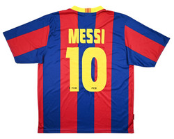 2010-11 BARCELONA *MESSI* SHIRT L