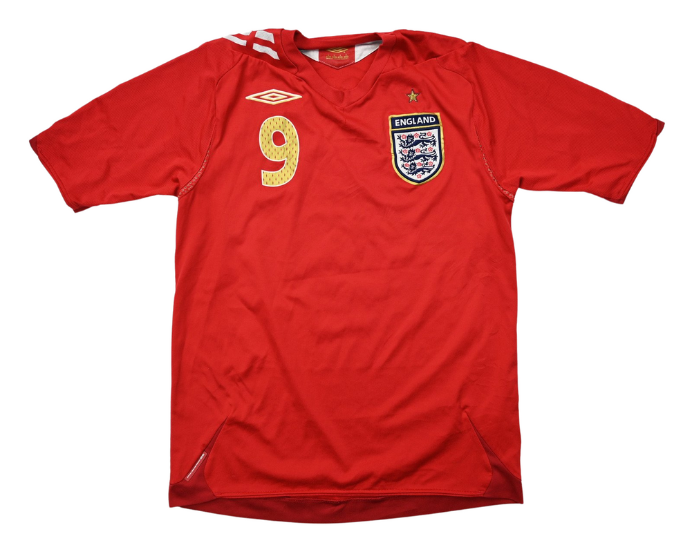 2006-08 ENGLAND *ROONEY* SHIRT L