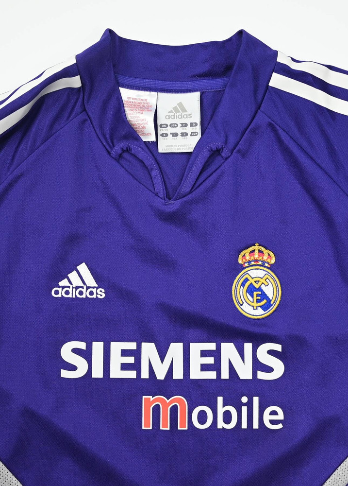 2004-05 REAL MADRID SHIRT L. BOYS