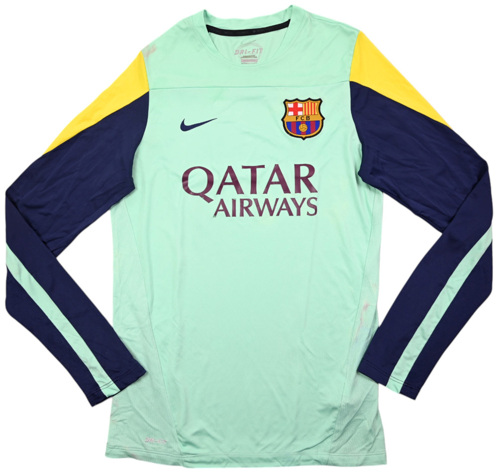 2013-14 BARCELONA LONGSLEEVE SHIRT M