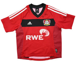 2002-04 BAYER LEVERKUSEN SHIRT S. BOYS