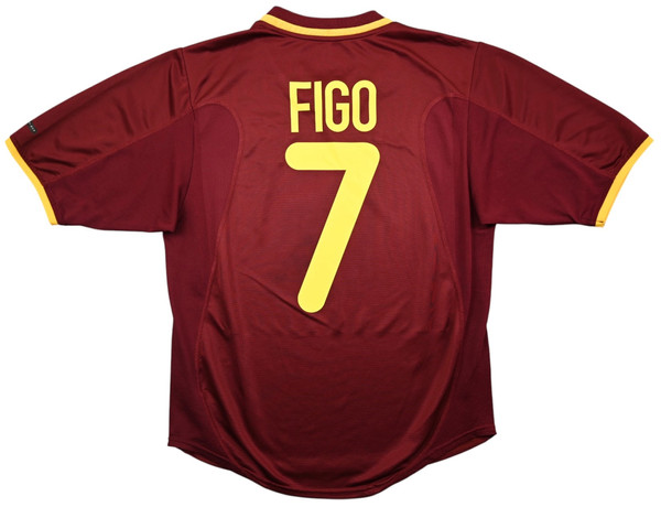 2000-02 PORTUGAL *FIGO* SHIRT S