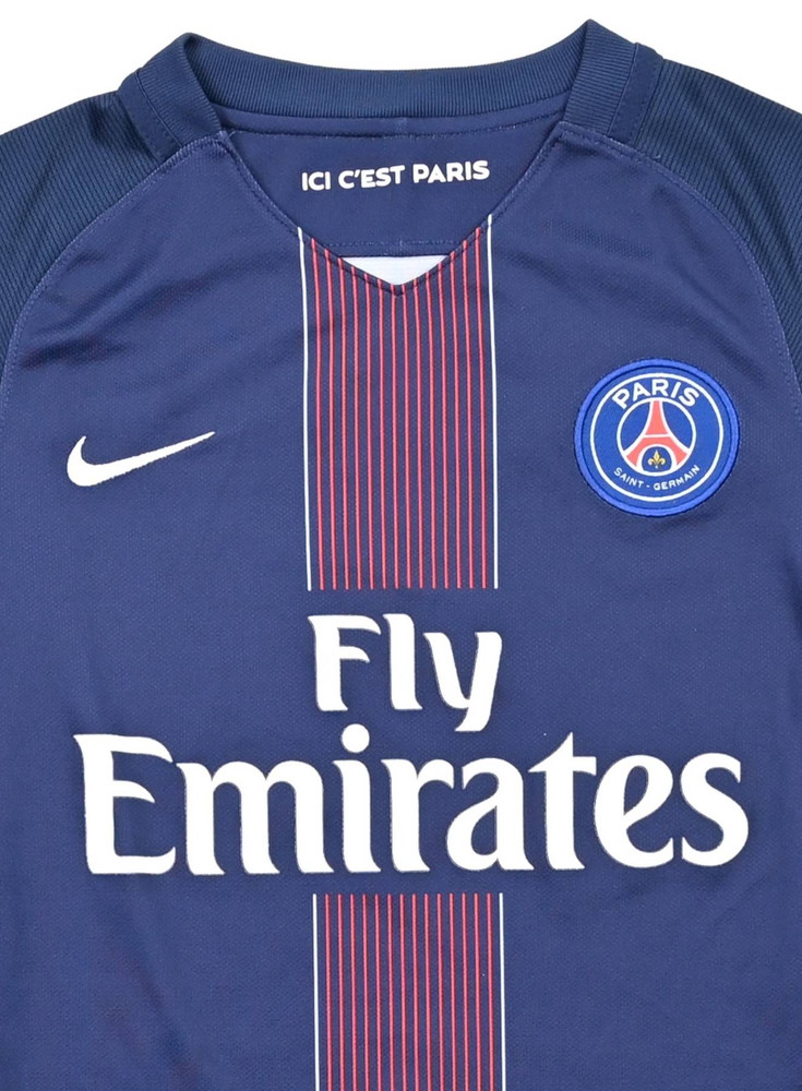 2016-17 PARIS SAINT-GERMAIN SHIRT XS. BOYS  